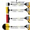 Drill Brush Power Scrubber By Useful Products 7 in W 5 in L Brush, Variety S-W2-Y4O-R5-7X-QC-DB - alternate 6